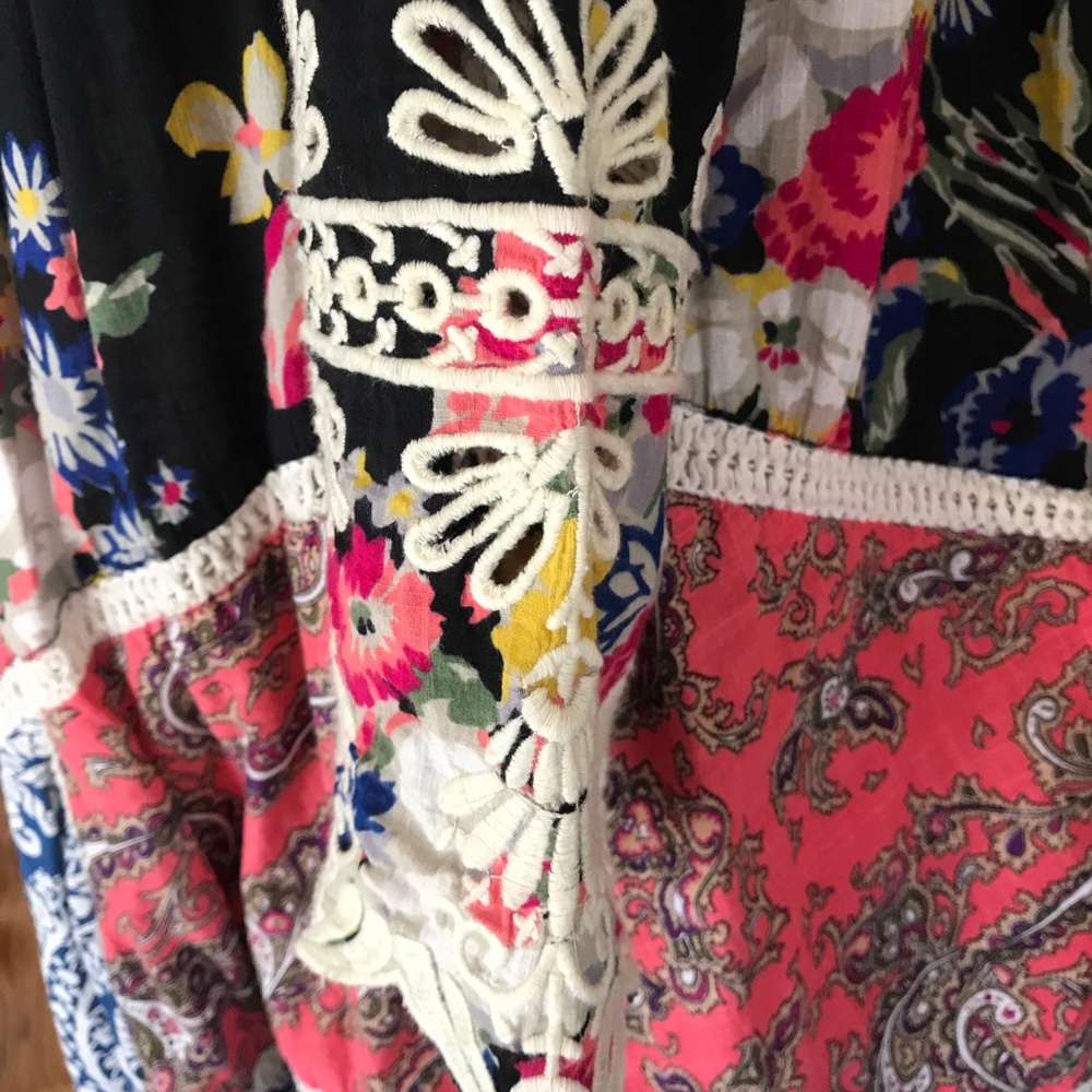 Anthropologie Inez Swing Dress Vanessa Virginia 0 - Picture 4 of 8